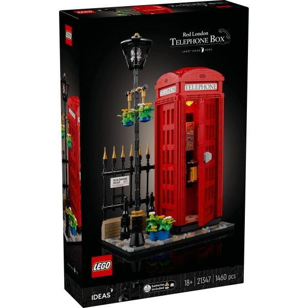 LEGO Ideas Rote Londoner Telefonzelle 21347