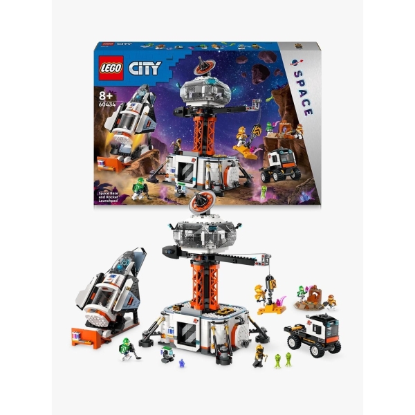 LEGO City Raumbasis mit Startrampe 60434