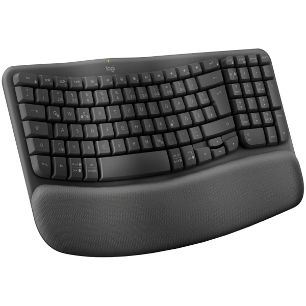 Logitech Wave Keys Bluetooth black QWERTZ DE