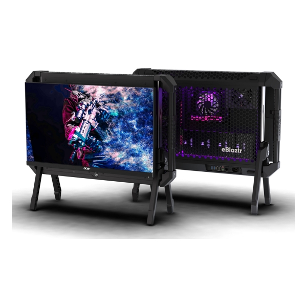 eBlaztr Portable Gaming Desktop Black