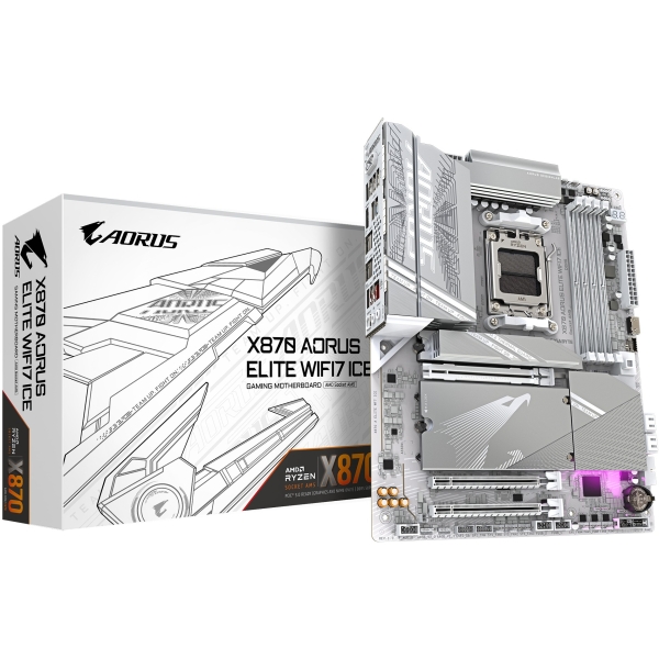 AM5 Gigabyte X870 AORUS ELITE WF7 ICE