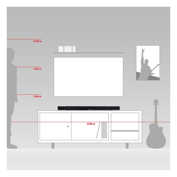 Teufel CINEBAR LUX Soundbar 150W black