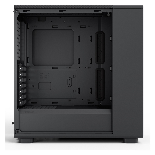 Midi Fractal Epoch Black Solid