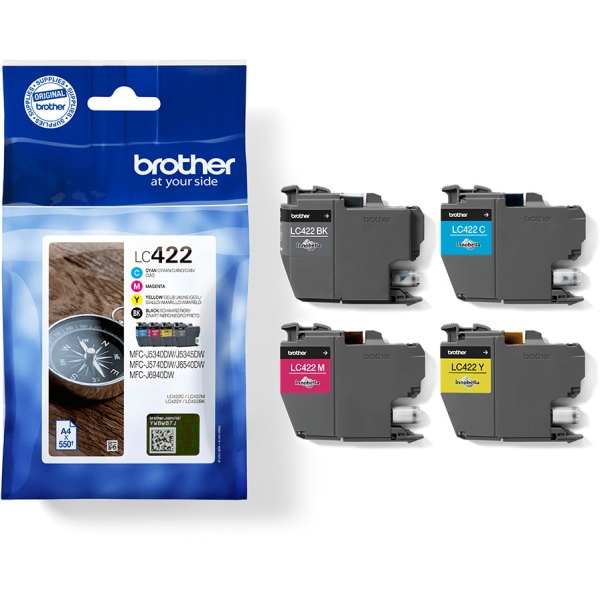 Brother Tinte LC422VAL 4er Multipack