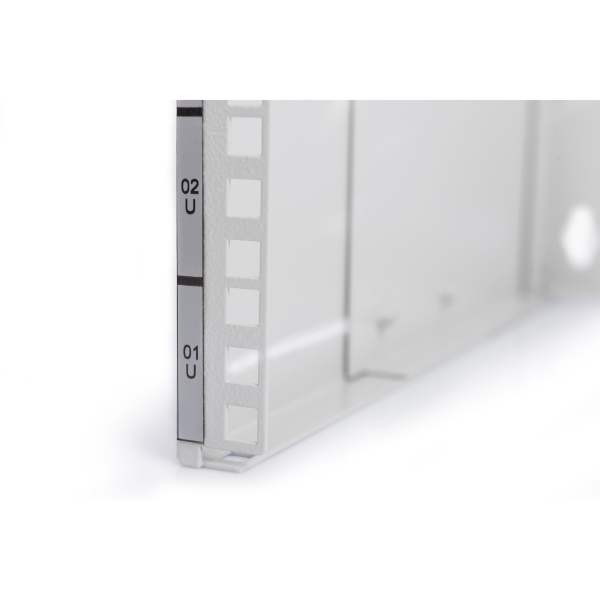 DIGITUS Wandhalterung Patch-Halter 19 4HE grau