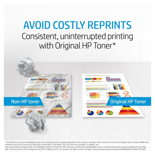 HP Toner 124A Q6000A Schwarz