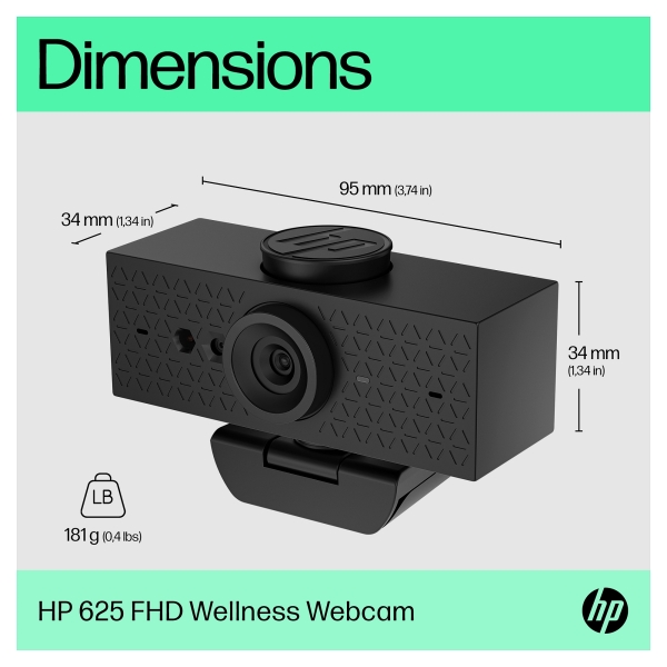 HP 625 4MP 1920x1080 Audio USB