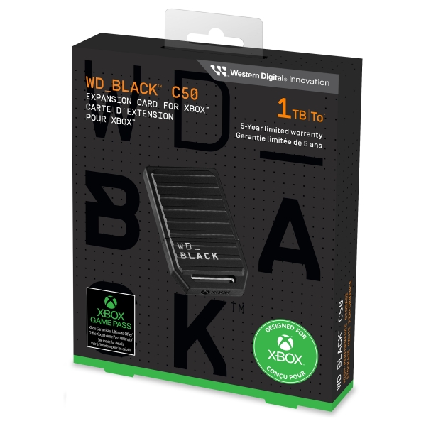 1TB WD BLACK C50 EXPANSION CARD FOR