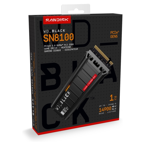 M.2 1TB WD BLACK SN8100 SM2508