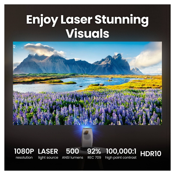 GV50 550 LM 1080P LASER REC 709