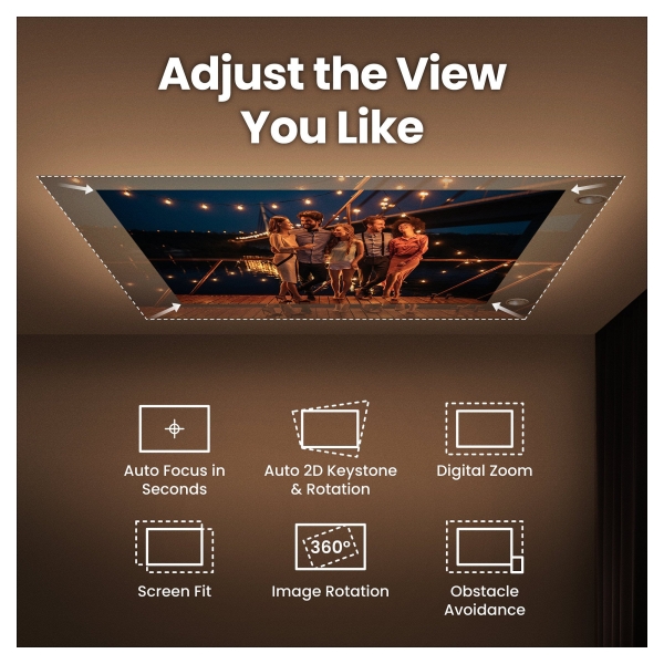 GV50 550 LM 1080P LASER REC 709