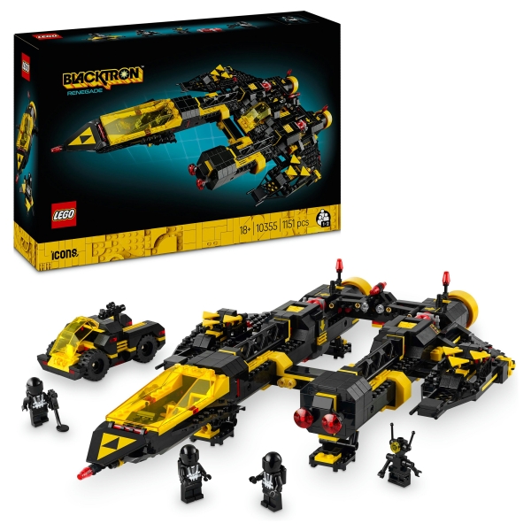 LEGO Icons 10355 Blacktron Renegade