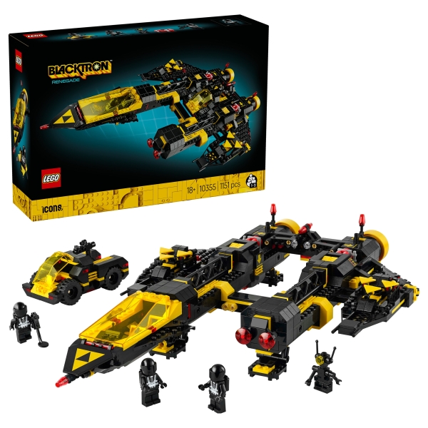LEGO Icons 10355 Blacktron Renegade