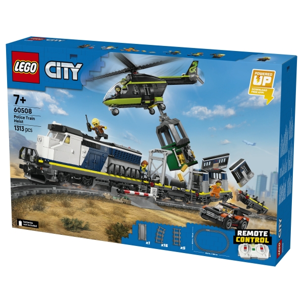LEGO 60508 City berfall auf den Polizeizug
