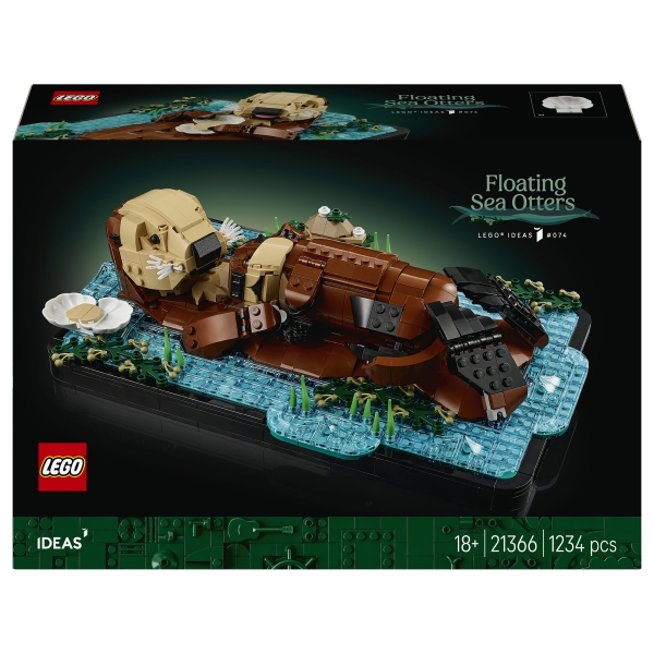 LEGO 21366 Ideas Schwimmende Otter