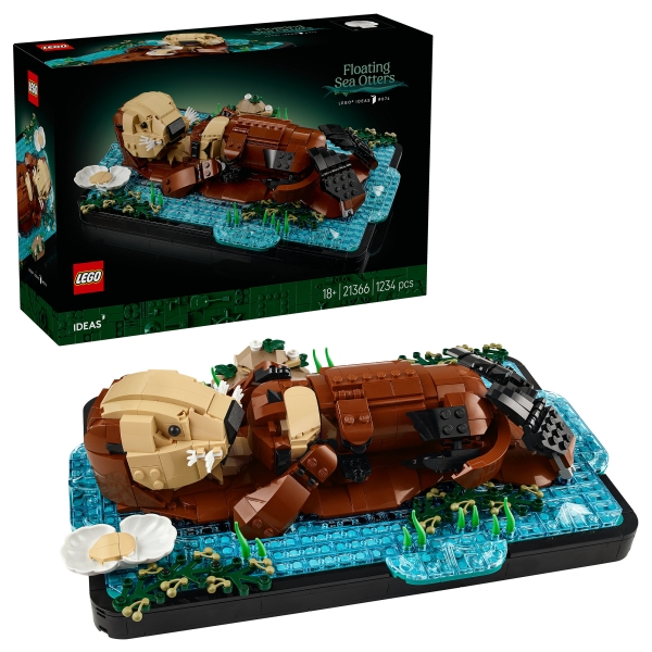 LEGO 21366 Ideas Schwimmende Otter