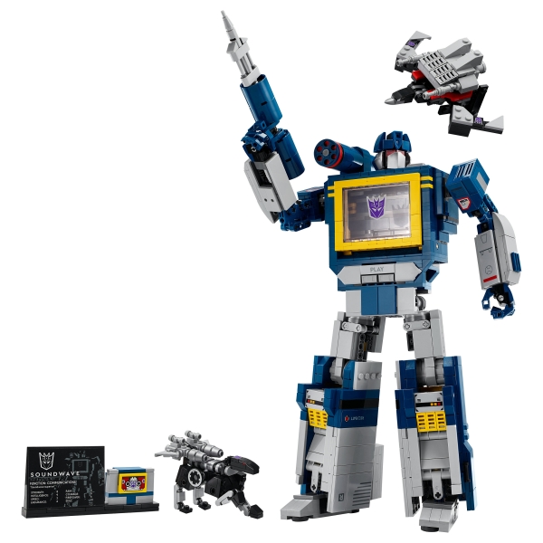 LEGO 10358 Icons Transformers: Soundwave