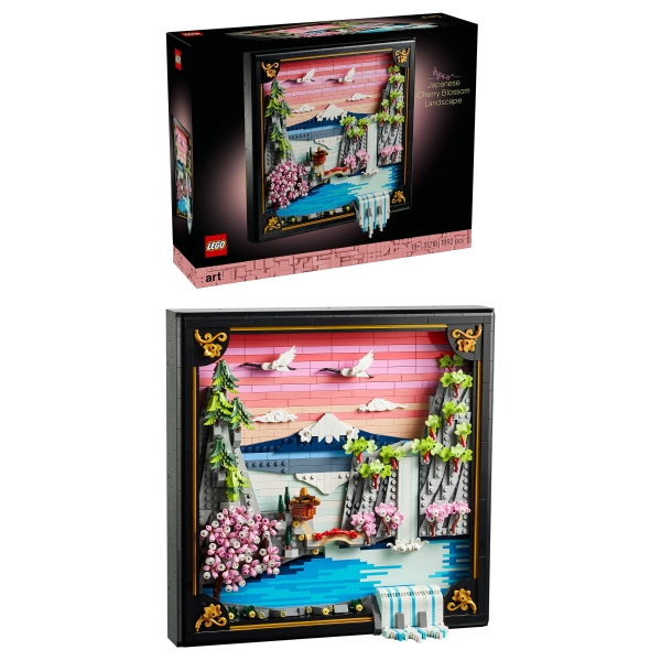 LEGO 31218 Art Japanische Kirschbltenlandschaft