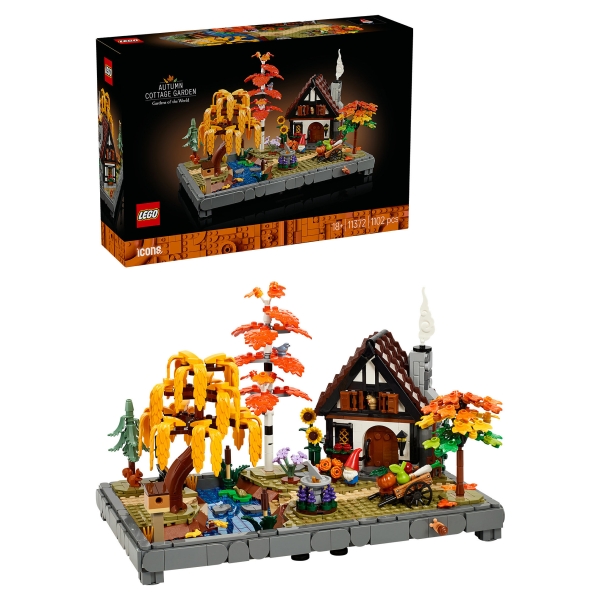 LEGO 11372 Icons Herbstlicher Landhausgarten
