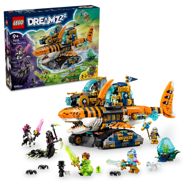 LEGO 71515 DREAMZzz Tigerhai-Fahrzeug