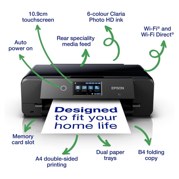 Epson Expression Photo XP-980 Tintenstrahl-Multifunktionsgerät