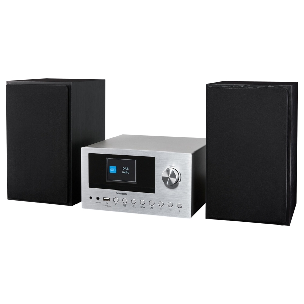 Medion LIFE P85003 Micro-Audio-System silber
