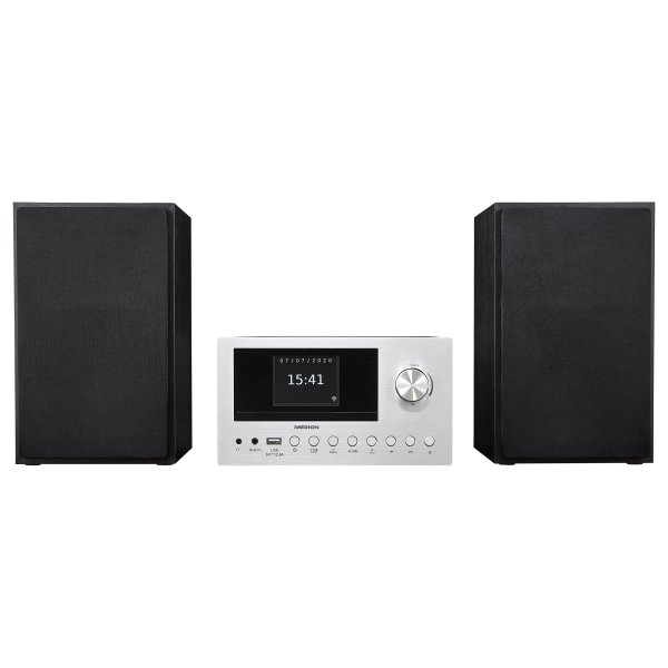 Medion LIFE P85003 Micro-Audio-System silber