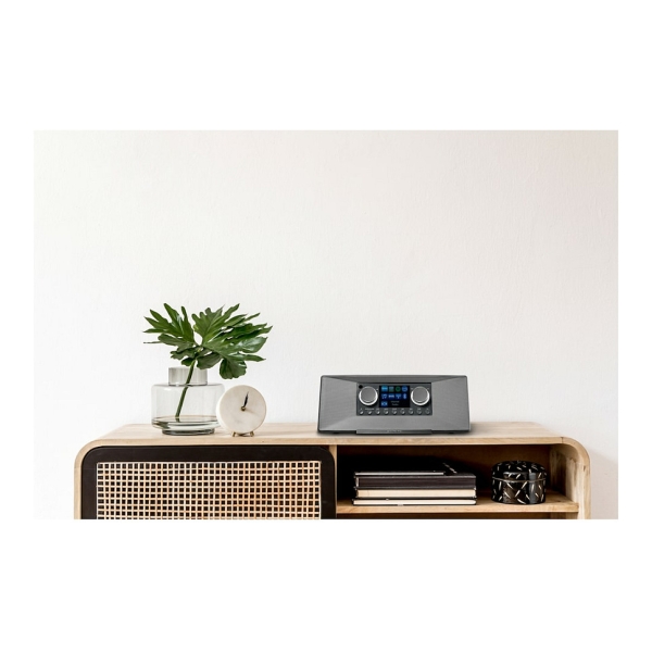 Medion MD 89289 Stereo Internetradio grau