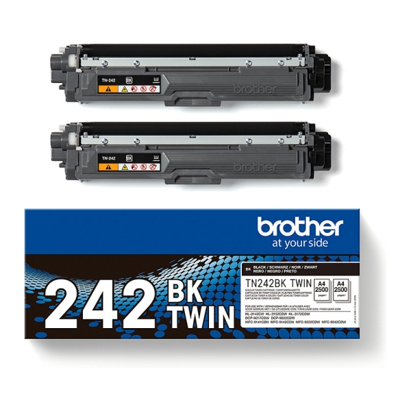 Brother Toner TN-242BKTWIN