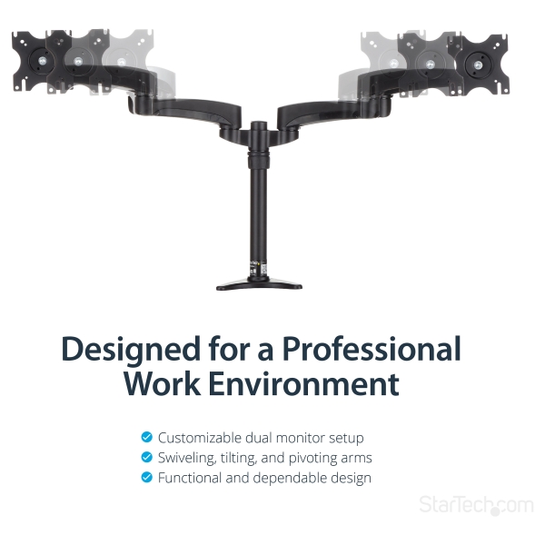 STARTECH.COM Dual-Monitor Arm