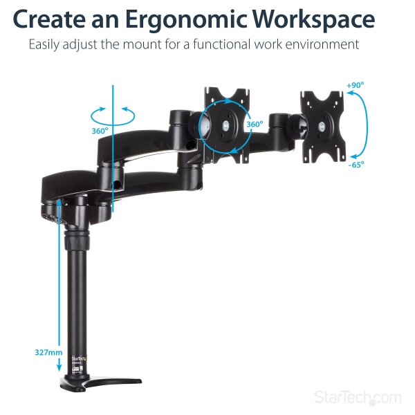 STARTECH.COM Dual-Monitor Arm
