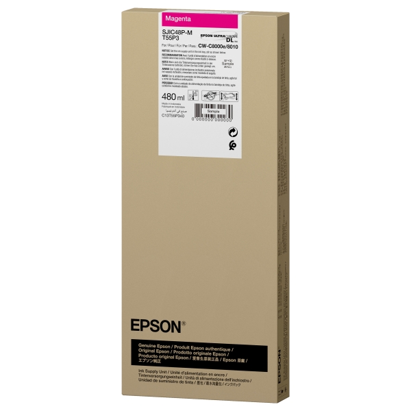 EPSON Tinte magenta 480ml CW C8000