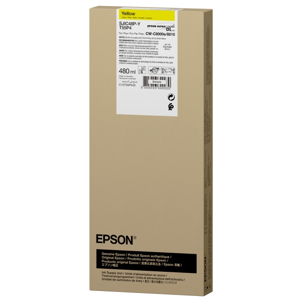 EPSON Tinte gelb 480ml CW C8000