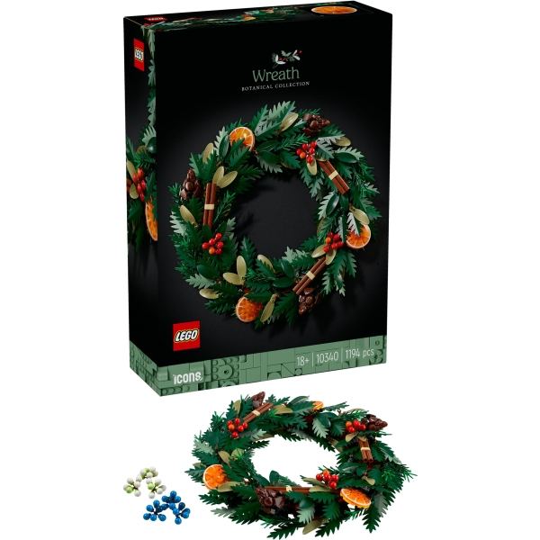 LEGO Art - Weihnachtskranz