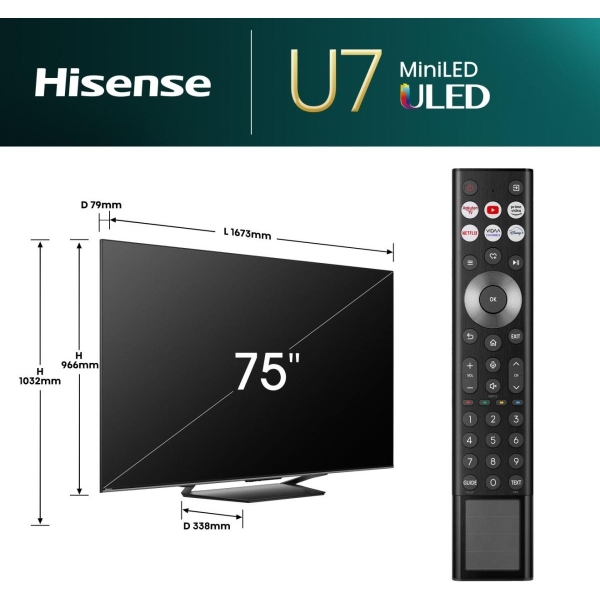 Hisense 75U7NQ