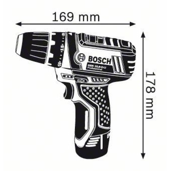 Bosch GSR 12V-15 Akku-Bohrschrauber