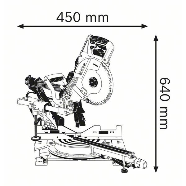 Bosch GCM 8 SDE Paneelsäge Karton