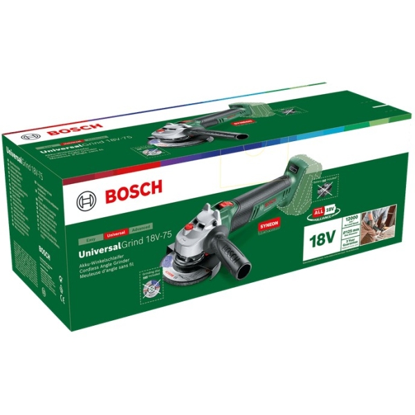 Bosch UniversalGrind 18V-75 125m