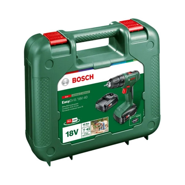 Bosch EasyDrill 18V-40 2x2.0Ah