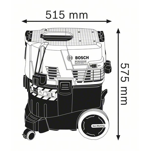Bosch GAS 35 L SFC Allzwecksauger Karton