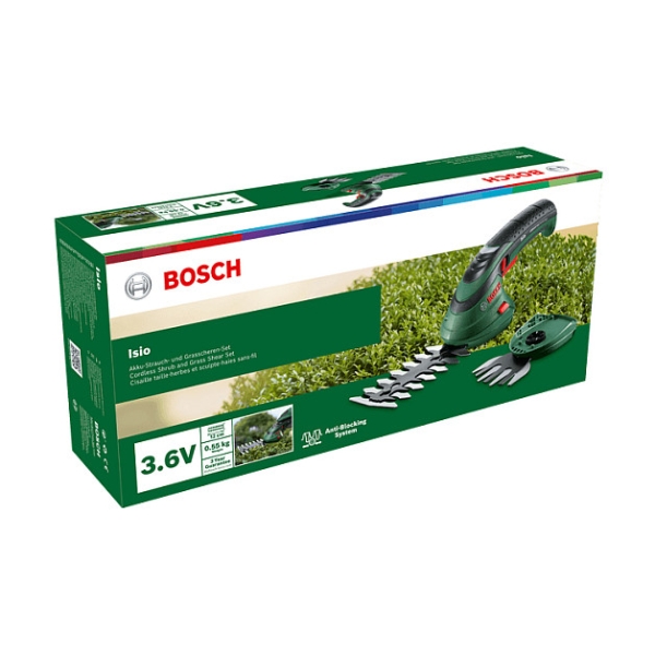 Bosch ISIO 3 Akku-Grasschere mit Teleskop