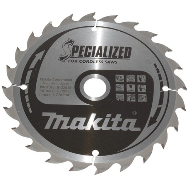 Makita B-33897 Sägeblatt-Set 136x20x16Z+24Z