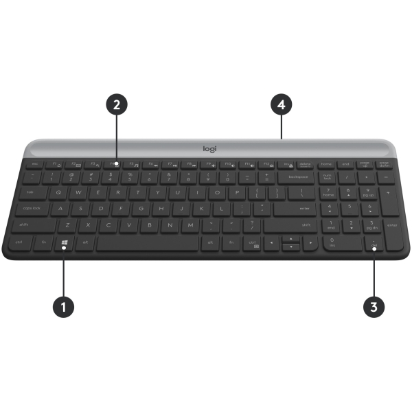SLIM WRLS KEYBOARD MOUSE COMBO