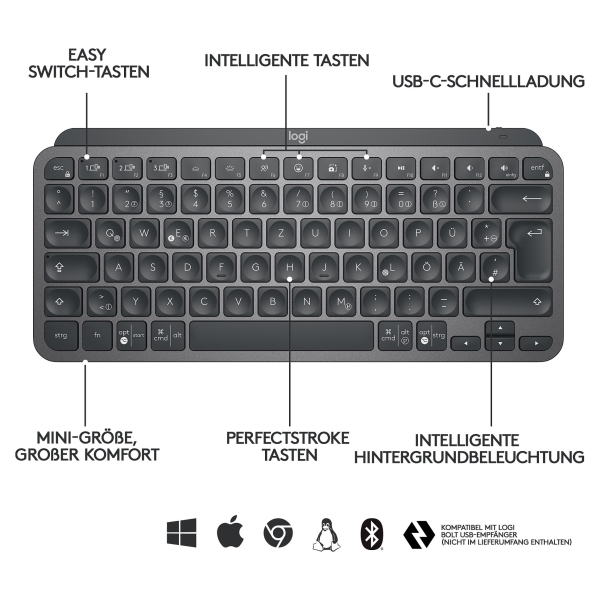 MXKeys Mini Wrls Illum. KB