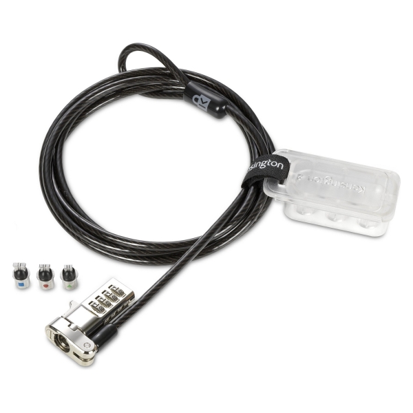 Kensington Notebookschloss Universell 3in-1 Kombination