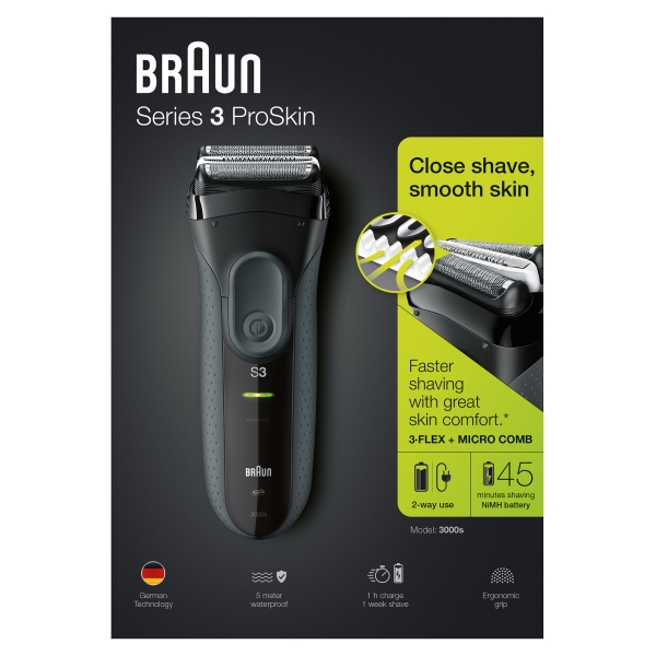 Braun Rasierer Series 3 3000s ProSkin