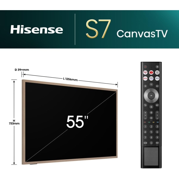 Hisense 55S7NQ Frame