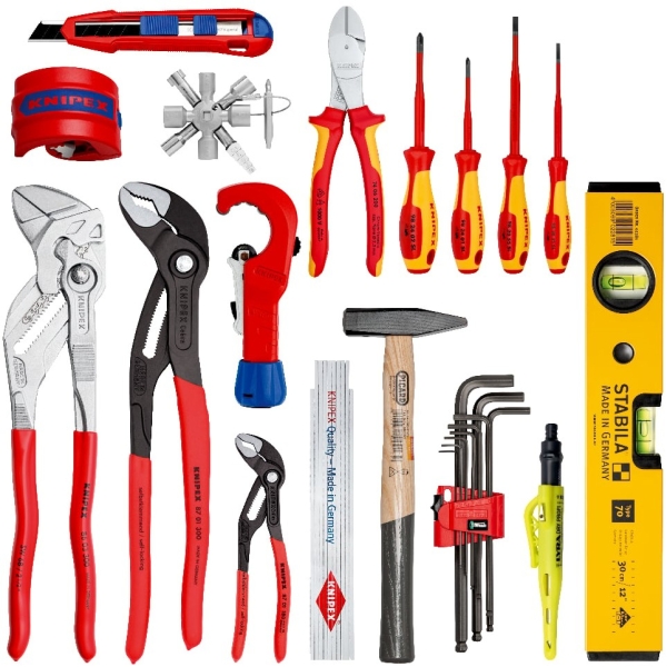 KNIPEX Werkzeugrucksack Modul X18 Sanitaer