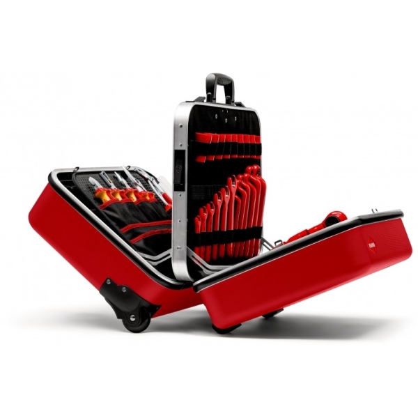 KNIPEX Werkzeugkoffer BIG Twin Move RED best