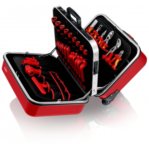 KNIPEX Werkzeugkoffer BIG Twin Move RED best